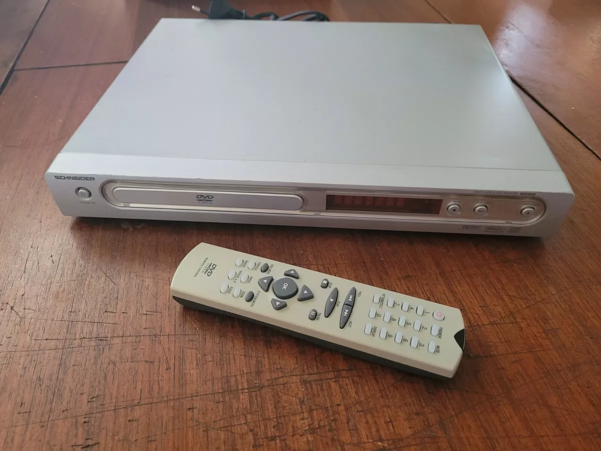 Mount Bank cueva Explicación Lecteur DVD SCHNEIDER SDV430/19 DVD / DivX / CD avec Télécommande et Péritel | eBay Mount Bank cueva Explicación Lecteur DVD SCHNEIDER SDV430/19 DVD / DivX / CD avec Télécommande et Péritel | eBay