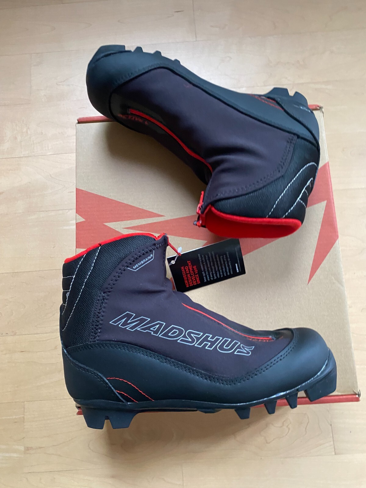 SALOMON Stivali da sci Madshus ""Actice Classic"" taglia EU36 US3 5 NUOVI DI ZECCA