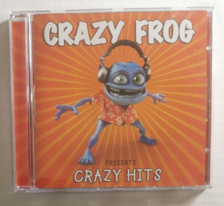 レア! CD BUG SO CRAZY Crazy Frog Presents Crazy Hits by Crazy Frog (CD, 2005
