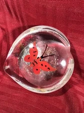 DYNASTY GALLERY HEIRLOOM COLLECTIBLES BUTTERFLY PAPERWEIGHT ORIG STICKER