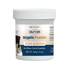 STYPTIC POWDER FOR DOGS CATS BIRDS Stops Bleeding For Minor Cuts  Scratches
