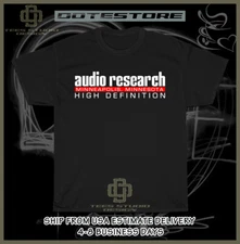New Audio Research High Difinition Audio Men's T-Shirt American Dotees Tee Shirt