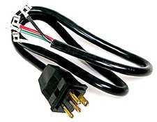 DIAL 7546 Motor Plug, 2-Speed, For: Evaporative Cooler Purge Systems Black