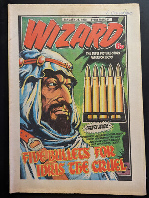 Wizard Comic, January 28th 1978.