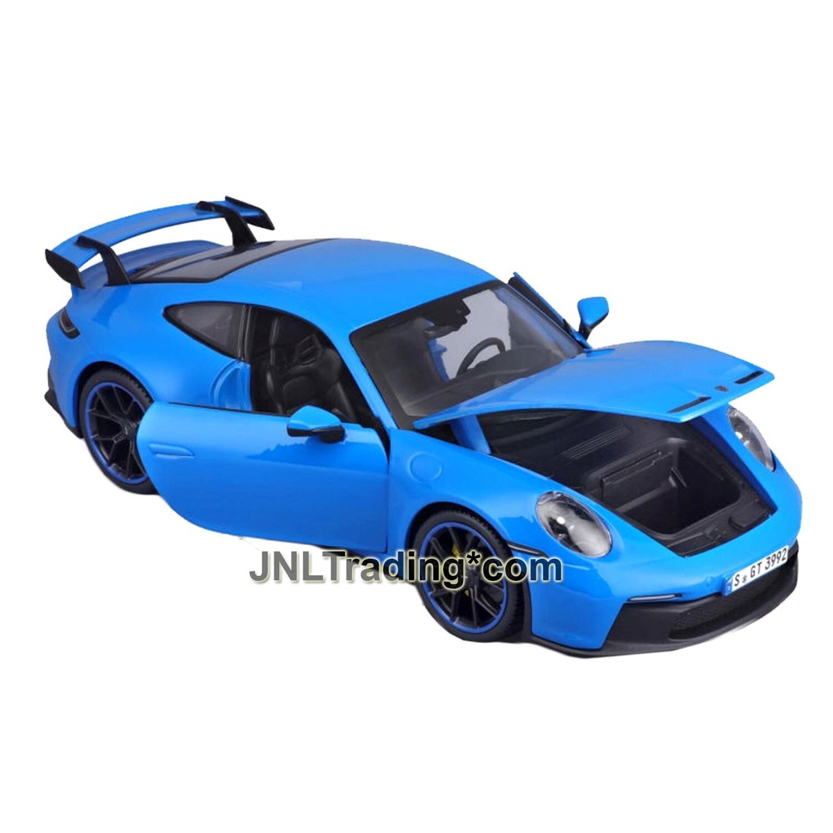 Maisto Porsche 911 GT3 1/18 ミニカー Maisto Special Edition 1:18 Scale Die Cast Car Blue Sports Coupe