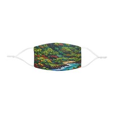 Hawaii Snug-Fit Polyester Face Mask