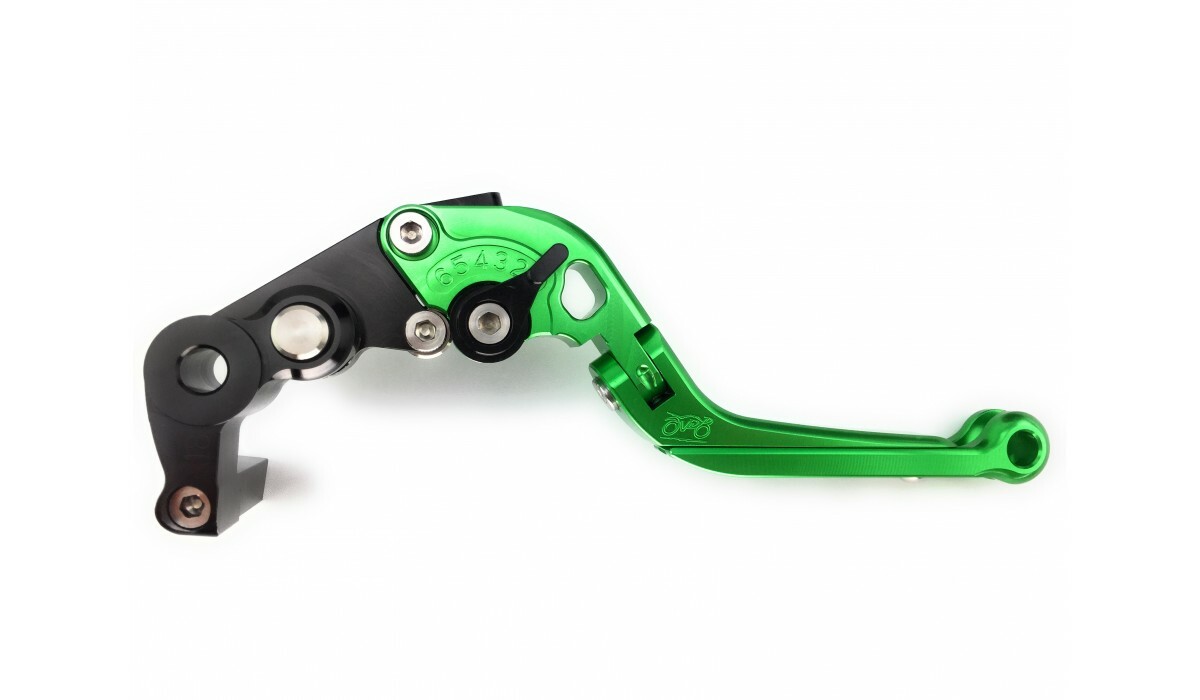 Levier de frein vert pour HONDA CBR 1000 RR 2006-2007 rabattable SC57