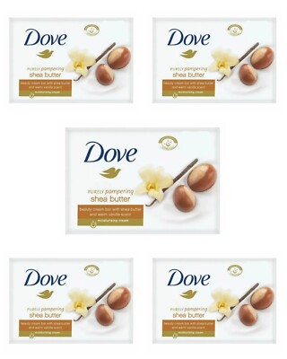 DOVE Sheabutter Beauty Cream Bar Twin Bar 90g (insgesamt 10 Riegel )
