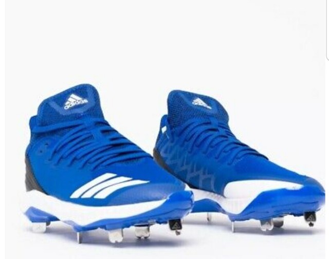 adidas men's icon bounce hybrid metal baseball cleats