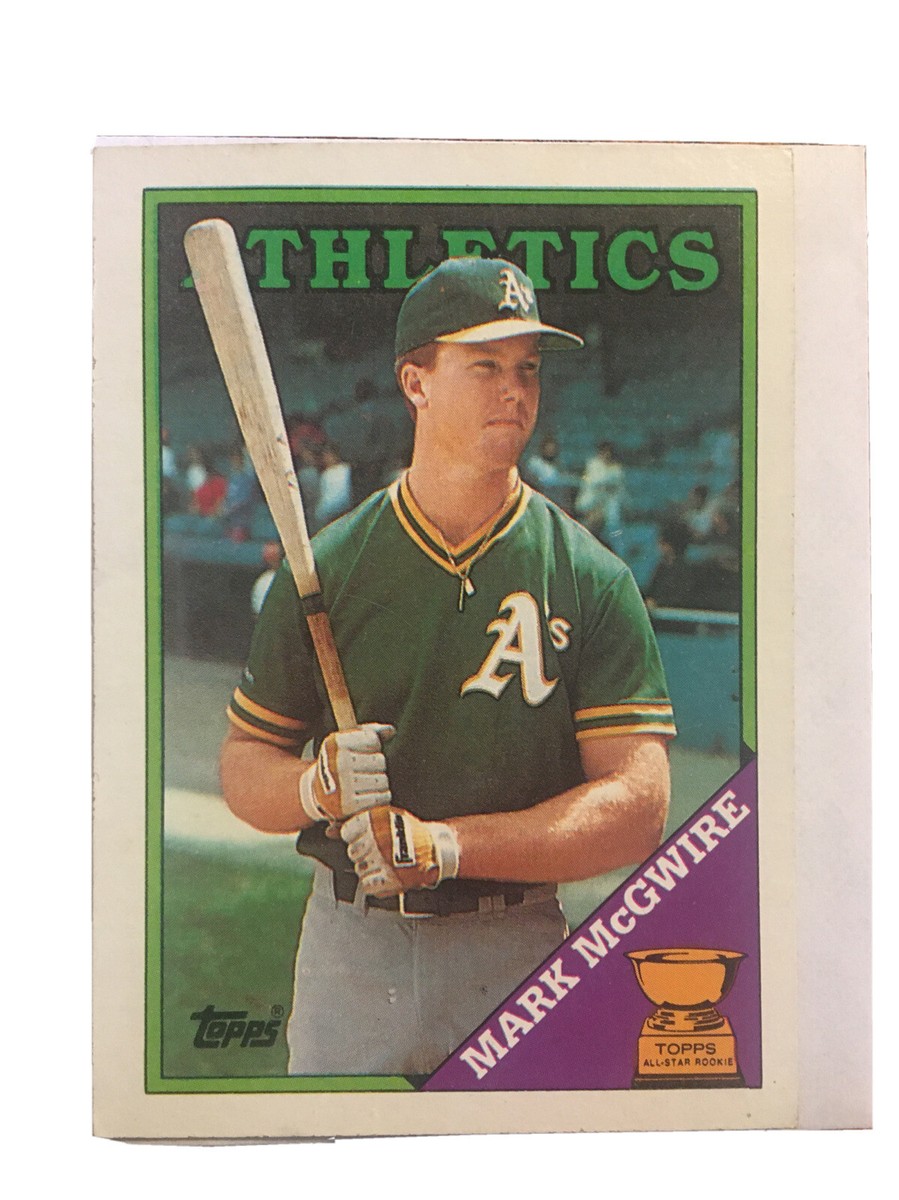 topps all star rookie card Mark McGwire mlb rookie | eBay