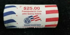 Presidential P & D Coin Roll John Quincy Adams 2007