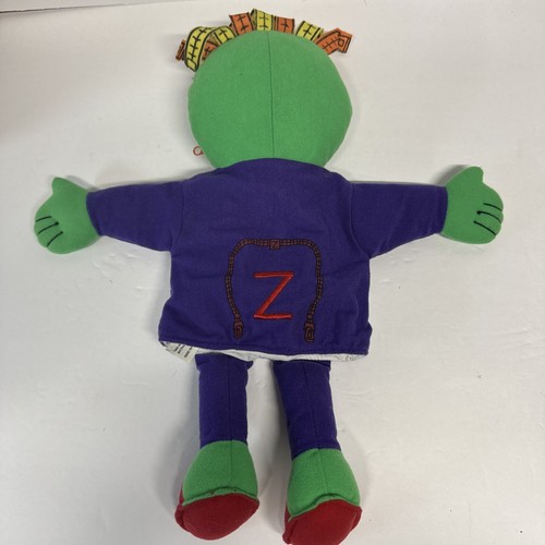 VINTAGE Letter People Alphabet Plush Puppet Abrams -Z - Picture 4 of 6