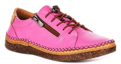 JUSTINREESS ENGLAND Kenzie ohne Bügel Damen Trainer IN Rosa UK 3 - 9