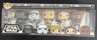 Funko Star Wars 5 Pack 2022 Galactic Convention Exclusive Luke Leia Vader Chewy