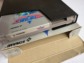 Nintendo NES game Top Gun Second Mission complete with manual and box NTSC