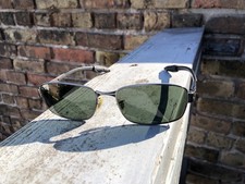 80's Ray Ban RB 3413 004 Sunglasses Gunmetal Sport Frame Only XLsize
