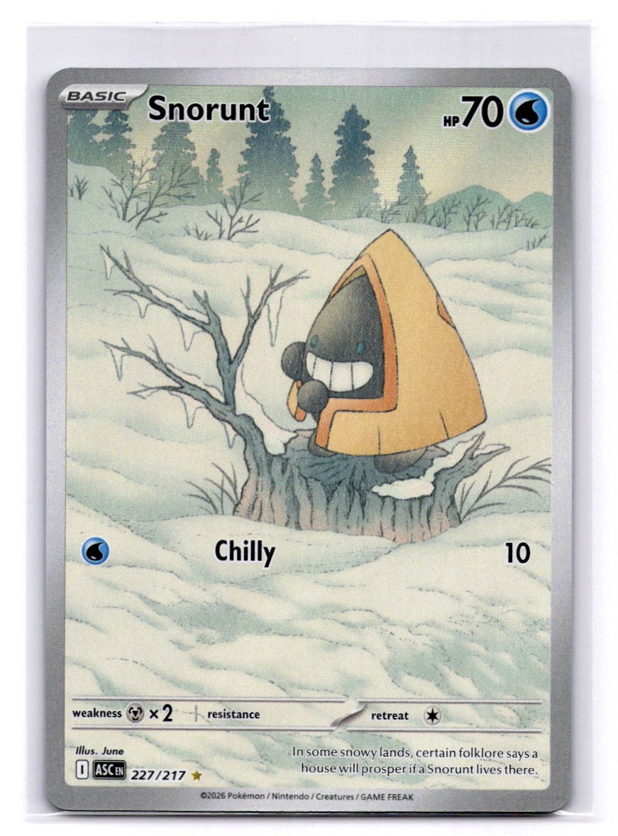 Snorunt ME: Ascended Heroes 227/217 Illustration Rare LP-NM