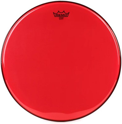 Remo Emperor Colortone Drumhead - 18'' - Red