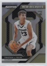 2024-25 Panini Prizm Draft Picks New Recruits Silver Tristan da Silva #20 1h1n