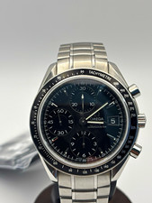 OMEGA Speedmaster Auto Chronograph Date 40mm Black Dial Steel Box 3210.50