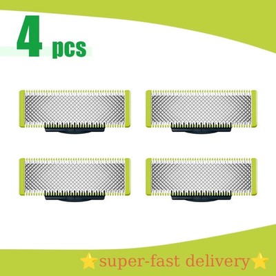 4X Blades Norelco QP210/80 OneBlade Replacement Head for QP2520 /QP6510 /QP6520
