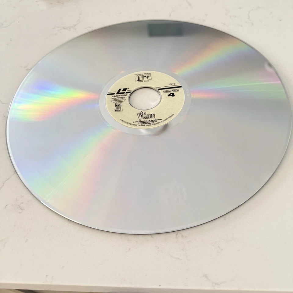 CAT BALLOU and THE VILLAIN 2-Laserdisc LD Set Rare JANE FONDA Lee Marvin Douglas - Image 3 of 4