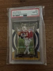 2024 Panini Select Concourse Drake Maye #27 Black & Gold Shock Prizm RC PSA 10