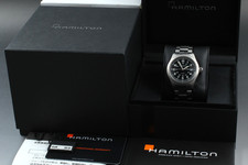 [Quasi come nuovo con scatola] Hamilton Khaki H682010 38 mm quadrante nero...