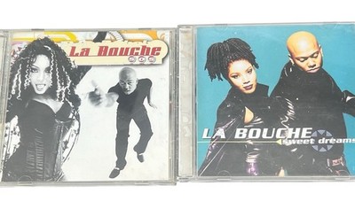 La Bouche CD Lot of 2 SOS & Sweet Dreams 90s Eurodance Be My Lover