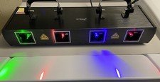 4 Lens 4 Beam RGBY DJ Laser Light
