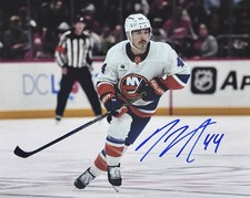 Jean Gabriel PAGEAU Signed 8x10 Photo! New York Islanders! NYI W/ Coa