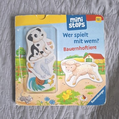 Ministeps:Mein erstes Magnetbuch  Wer spielt mit wem?   Kinderbuch,Zustand  