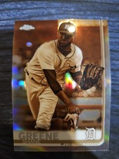 2019 Topps Chrome - Shane Greene #21 Sepia Refractor