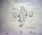 Super Friends 1973 DC Comics SIGNED Hand-Drawn  Juan Diaz Model Cel Recreation — photo 1