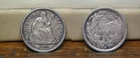 Photo of a 1861-P Seated Liberty Half Dime from an eBay listing that sold on Jul 9, 2026