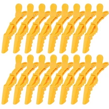 14 Pcs Yellow Hair Sectioning Clips - Alligator Hair Clips for Coloring, Cutt...