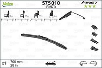 Wischblatt Scheibenwischer First Multiconnection Valeo 575010 FüR Ford Opel VW 5