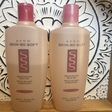 Avon Skin so Soft Soft and Sensual Bath Oil 16.9 FL OZ Year 2001 Sealed Bonus