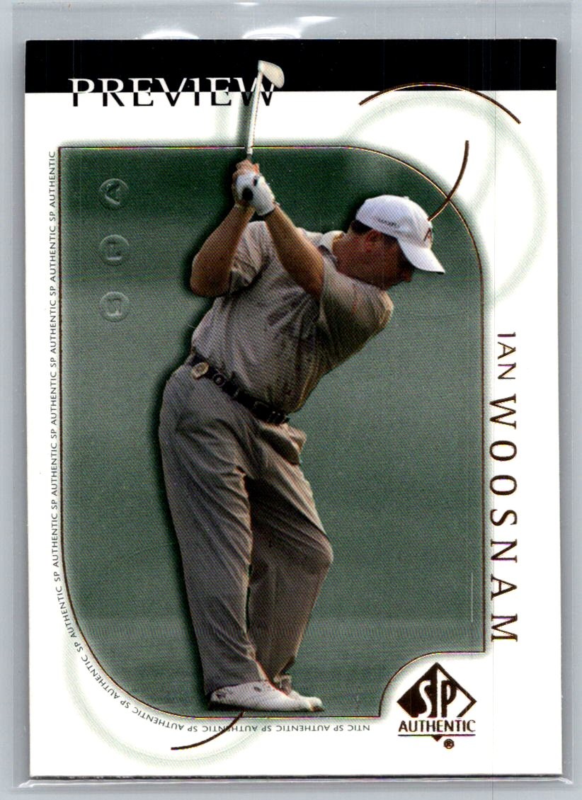 2001 Upper Deck Golf SP Authentic Preview #2 Ian Woosnam - VG