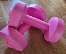 Pink Dumbells 1.1 Kg (2.5lbs) Excellent Condition. Free Delivery