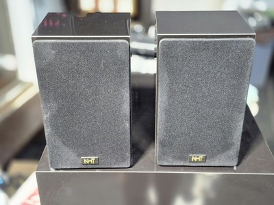 NHT SUPER ZERO Gloss Black Bookshelf Speakers in boxes A450 Great Condition 