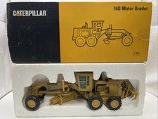 BOX DAMAGED NZG 387 CAT Caterpillar 16G Motor Grader 1:50 Diecast NEW