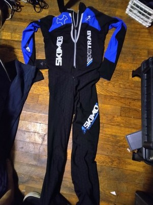 Skydive Skitrab Skydiving One-Piece Jumpsuit Flight Suit Black/Blue