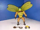 Vintage 1983 He-Man MOTU Masters of the Universe BUZZ-OFF Mattel 100% Complete