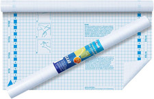 Clear Contact Paper Roll for Books, 17.5 in X 5 Ft Clear Self Adhesive Book Cove