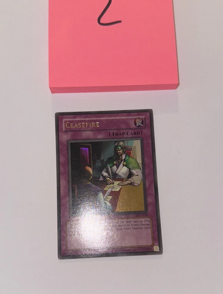 Yugioh Ceasefire PSV-030 Ultra Rare Unl Original Print (MP) - Image 3 of 4