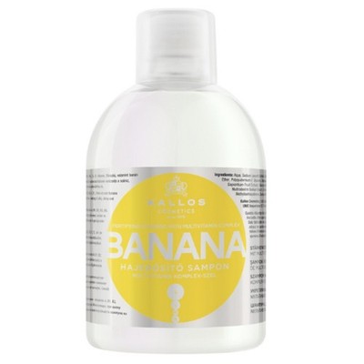 Kallos Fortifying Shampoo with Banana Multivitamin Complex 1000ml