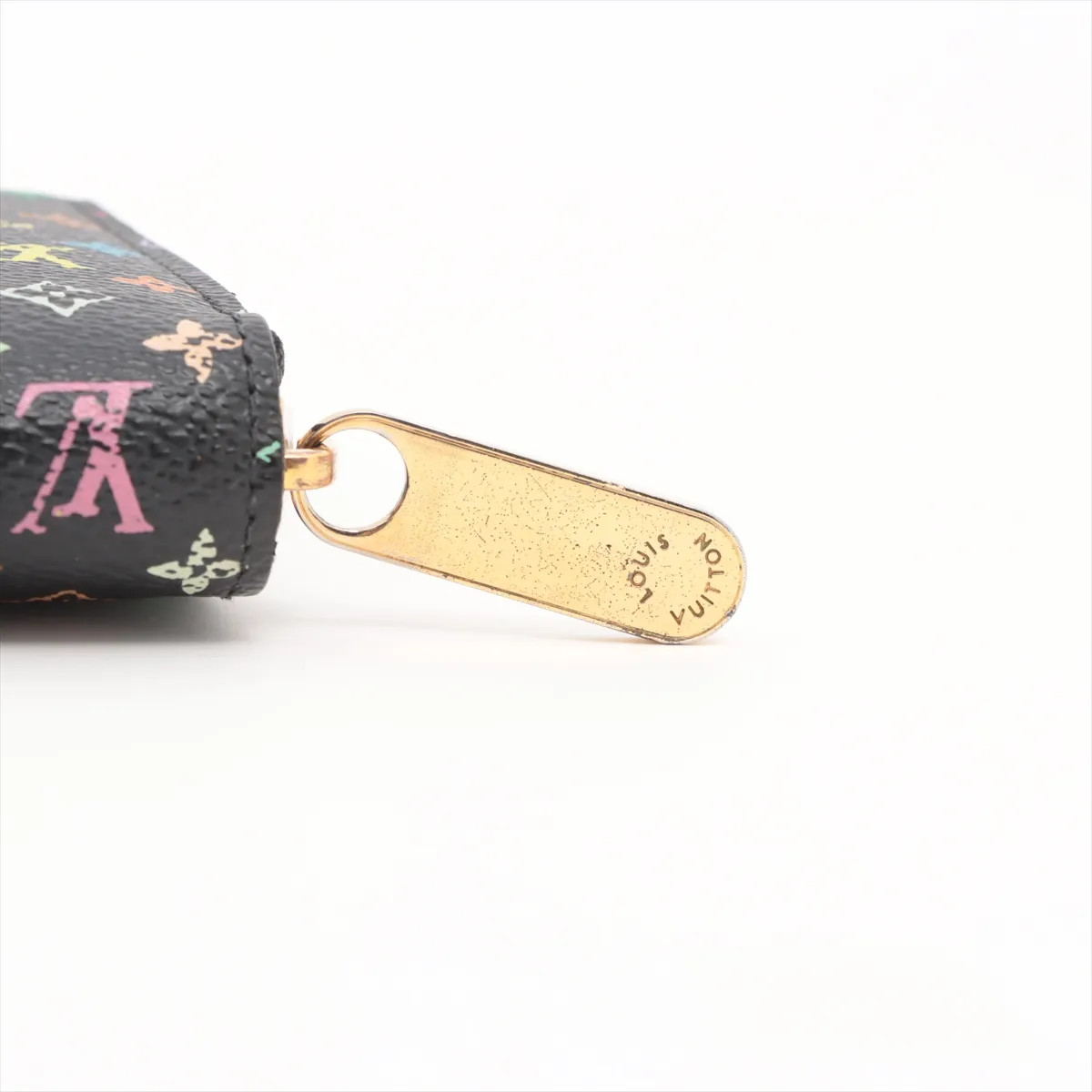 Louis Vuitton Multicolor Zippy Wallet M60243 Black Zip Round Wallet thumbnail 13