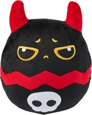 Jumpo Shadowpaws The Devil Cat Squish: 14-Inch Super Soft Plush Pillow Toy  ...