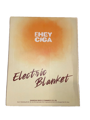 Ehey Ciga Adults Gray Quick Heated Throw Electric Blanket